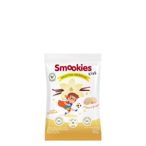 Smookies - Galletitas orgánicas de vainilla (40gr)