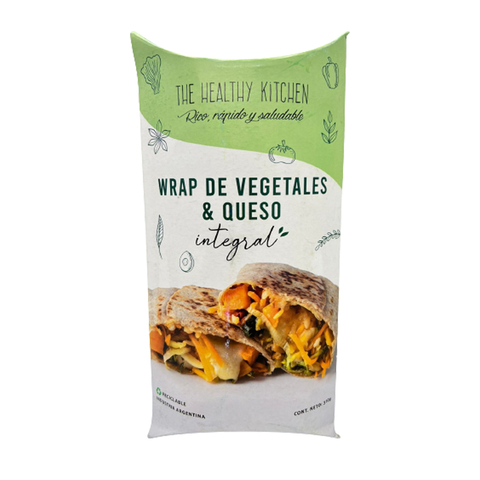 The Healthy Kitchen - Wraps verdura y queso light (310gr)