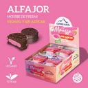 Cerro Azul - Alfajor mousse de fresas sin azúcar (12 unidades)