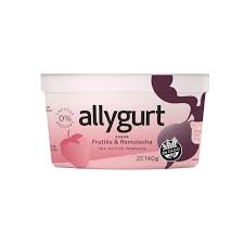 Allygurt - Producto a base de almendras sabor frutilla y remolacha (140gr)