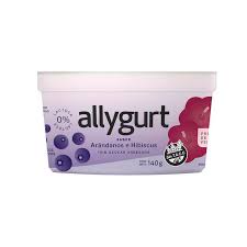 Allygurt - Producto a base de almendras sabor arandanos e hibiscus (140gr)