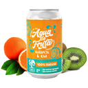 Sonder - Agua de frutas sabor naranja y kiwi (lata 354ml)