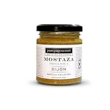 Pampa Gourmet - Mostaza dijon orgánica certificada (170gr)