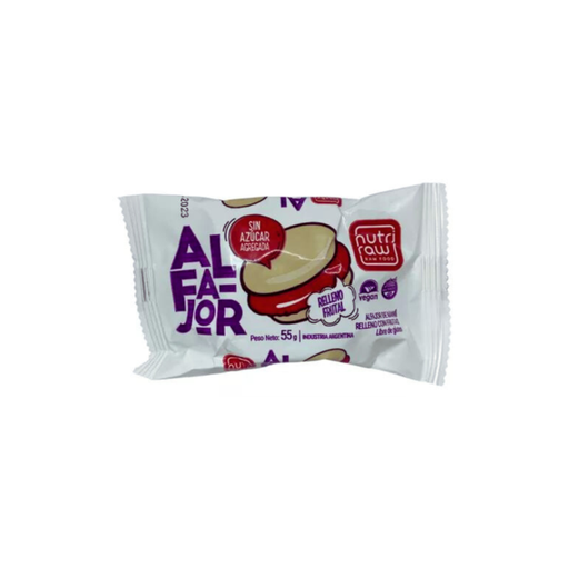 Nutri Raw - Alfajor relleno frutal sin azúcar (50gr)