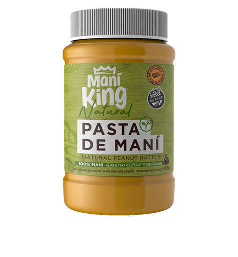 Maní King - Pasta de maní natural (485g)
