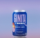 Diabla - Ginita - Gin + soda sabor limón (354ml)