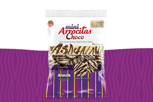 Arrocitas - Mini arrocitas sabor chocolate (50gr)