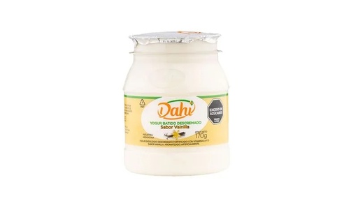 Dahi - Yogur batido descremado sabor vainilla (170gr)