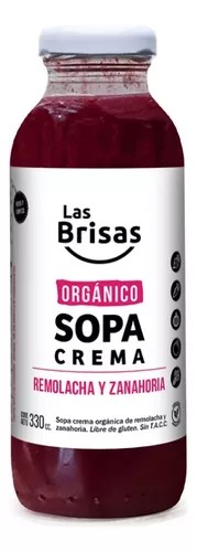 Las Brisas - Sopa crema orgánica remolacha y zanahoria (330gr)