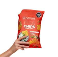 Almadre - Pita chips tomate y romero (170gr)