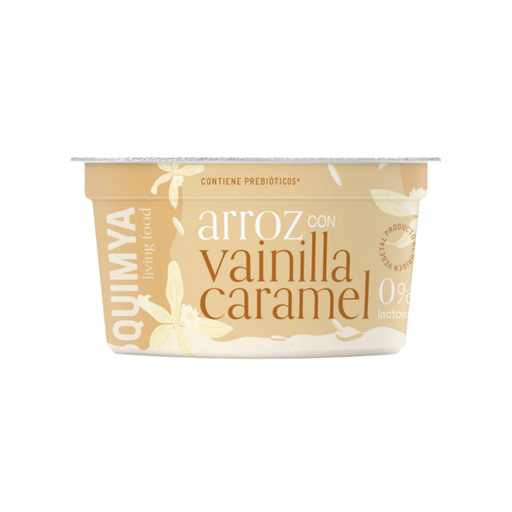 Quimya Yog - Postre arroz con vainilla caramel (140gr)