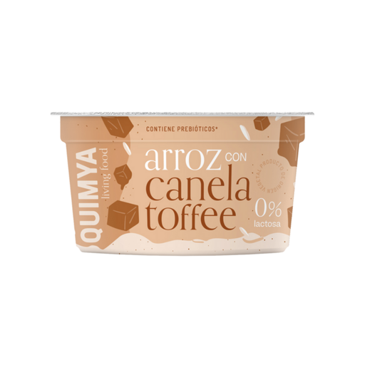 Quimya Yog - Postre arroz con canela toffee (140gr)