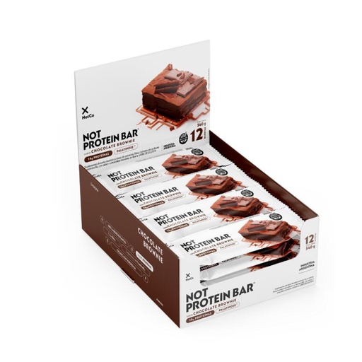 The Not Company - Not protein bar sabor chocolate brownie (12 unidades)