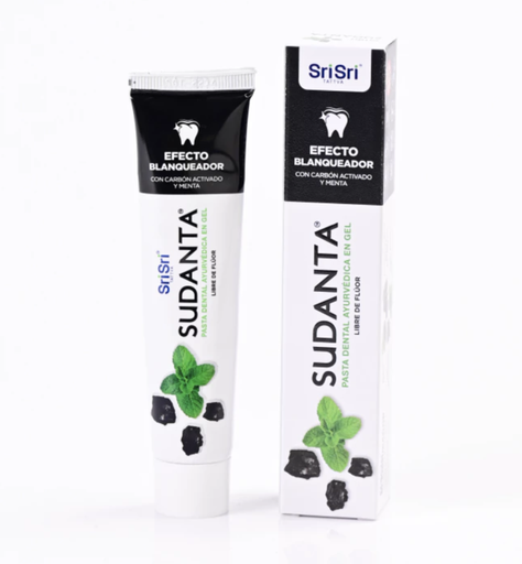 Sri Sri - Sudanta pasta dental ayurvédica Ultra Blanqueadora (100gr)