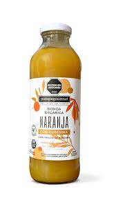 Pampa Gourmet - Jugo Organico Naranja con Curcuma y Vinagre de Manzana 500 ml