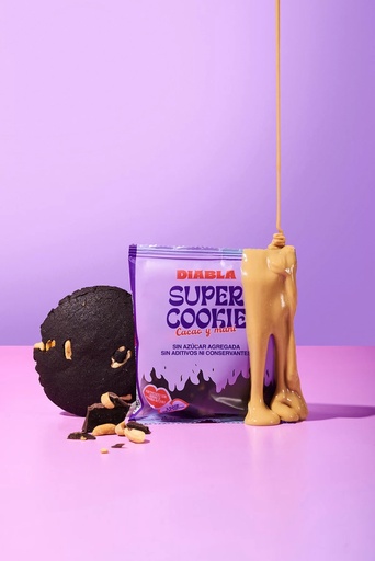 Diabla - Super cookie cacao y maní (43gr)