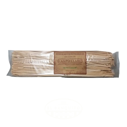 Campo claro - Fideos secos orgánicos (500gr)