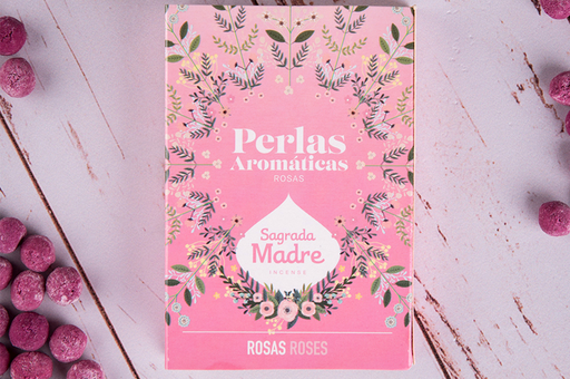 Sagrada Madre - Perlas aromaticas rosas