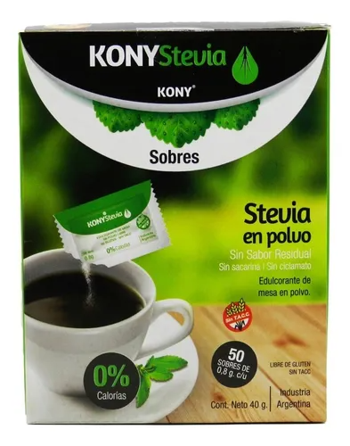 Kony - Stevia en sobres (x 50 unidades)