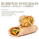 Amoedo - Burritos integrales de yamani, pollo y tomates cherrys (2 unidades - 260 gr)