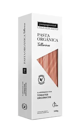 [PAMPA011] Pampa Gourmet - Fideos Organicos Tomates 500 gr