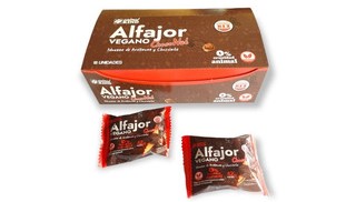 Animal Kind - Alfajor vegano mousse de avellana y chocolate (display 18 unidades de 50 gr)