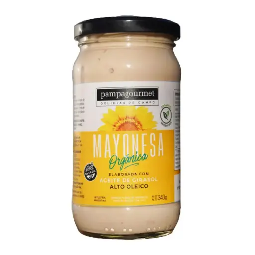 [PAMPA021] Pampa Gourmet - Mayonesa Orgánica (340gr)
