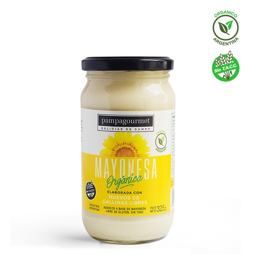[PAMPA021] Pampa Gourmet - Mayonesa Orgánica (340gr)