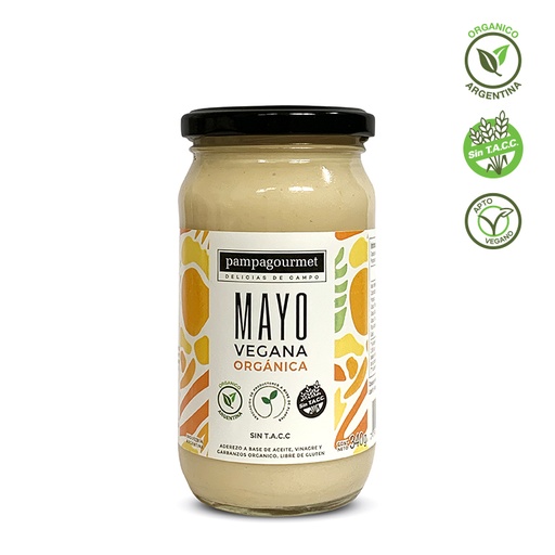 [PAMPA022] Pampa Gourmet - Mayonesa Vegana Orgánica 340 gr
