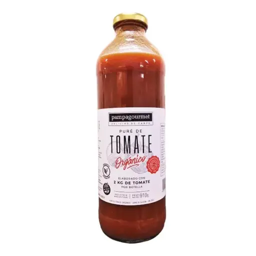 [PAMPA034] Pampa Gourmet - Puré de tomates orgánico (900gr)