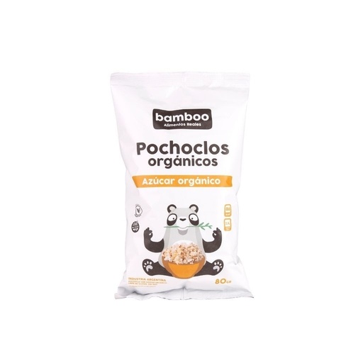 Bamboo - Pochoclos orgánicos con azúcar orgánica (80gr)