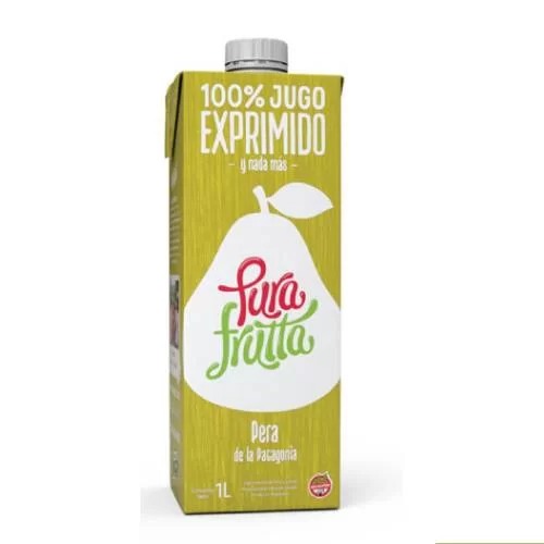 [PURAF006] Pura Frutta - Jugo natural sabor Pera (1lt)