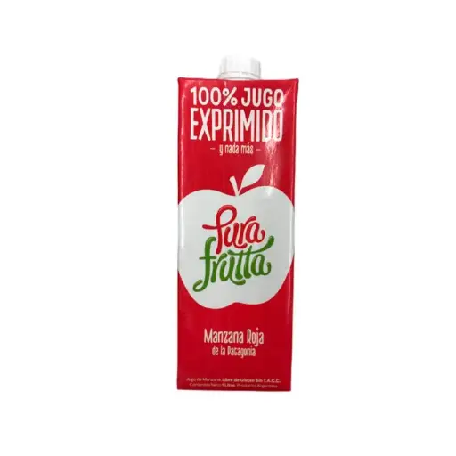 [PURAF015] Pura Frutta - Jugo natural sabor manzana roja (1lt)