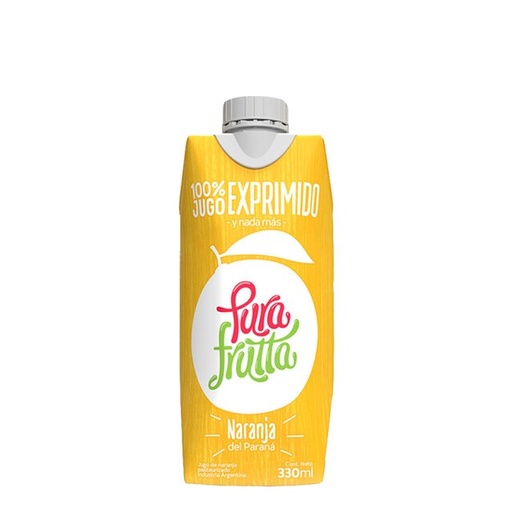 [PURAF043] Pura Frutta - Jugo natural sabor naranja (330ml)