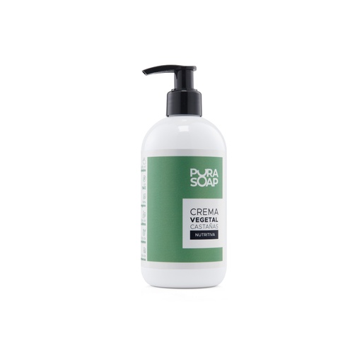 Pura Soap - Crema corporal vegetal castañas y oliva 300 ml