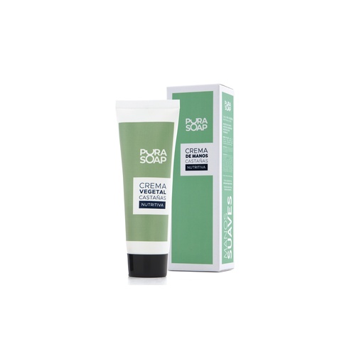 Pura Soap - Crema de manos y uñas Castañas 40 ml