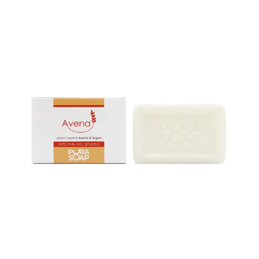 [PURAS007] Pura Soap - Jabon vegetal Avena y Argan 85 gr