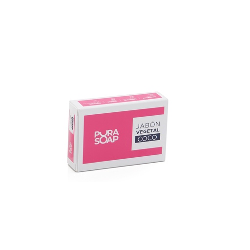 [PURAS044] Pura Soap - Jabon vegetal Coco 85 gr