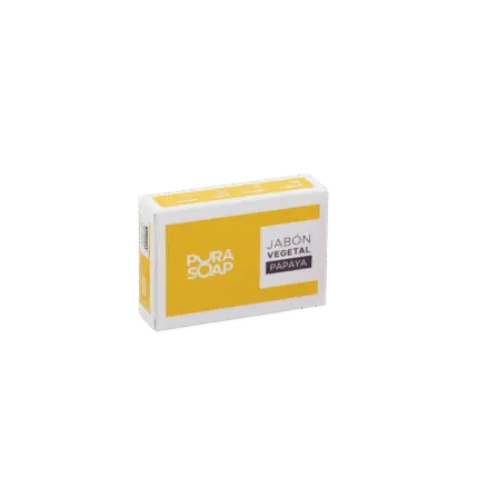 [PURAS046] Pura Soap - Jabon vegetal Papaya 85 gr