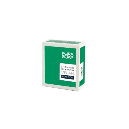 [PURAS057] Pura Soap - Shampoo solido sin sulfito cabello normal vegano de aloe x 60 gr
