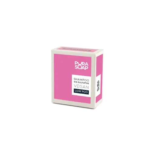 [PURAS013] Pura Soap - Shampoo solido sin sulfito cabello seco vegano de coco x 60 gr