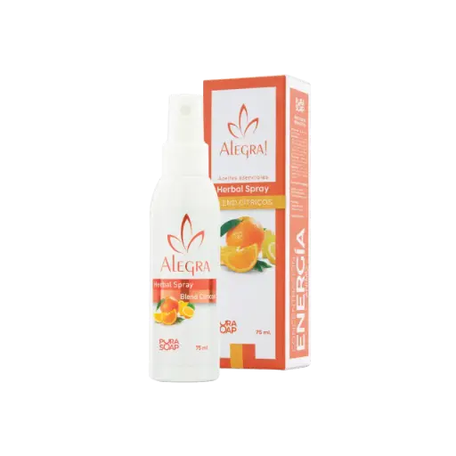 [PURAS014] Pura Soap - Spray Alegra Herbal blend Naranja & Citricos (75ml)