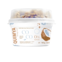 [QUIMY007] Quimya Yog - Yogurt vegano de coco con granola (150gr)