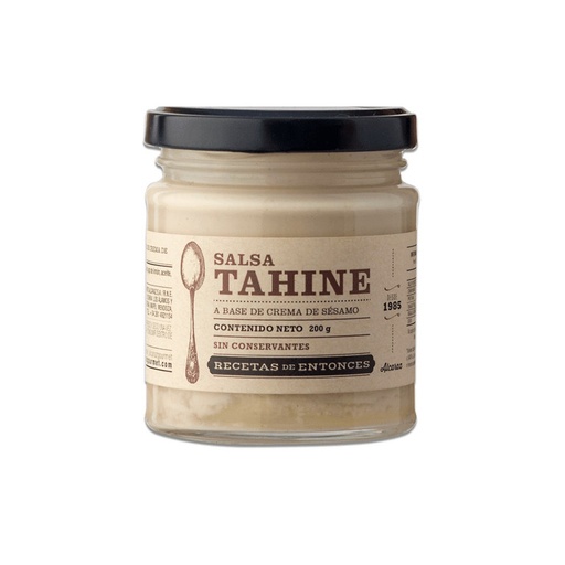 [RECET012] Recetas de Entonces - Salsa Tahine 175 gr