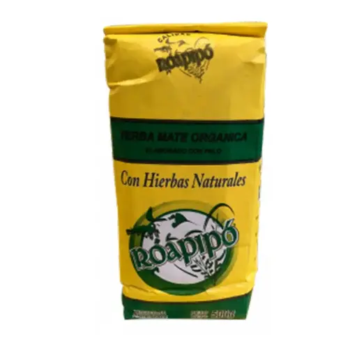 [ROAPI001] Roapipó - Yerba mate orgánica con hierbas (500gr)