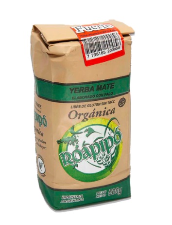 [ROAPI003] Roapipó - Yerba mate orgánica fuerte (500gr)