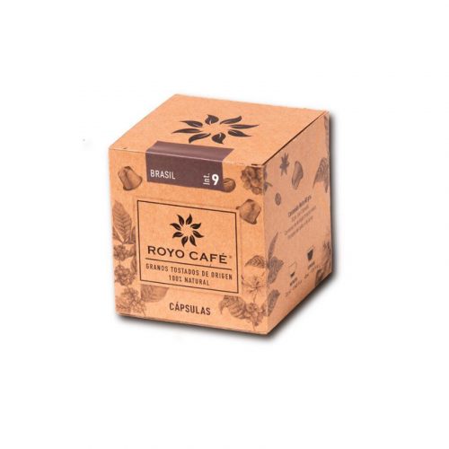 [ROYOC001] Royo Café: - Cafe en Cápsulas Brasil (10 capsulas compatibles con Nesspreso)