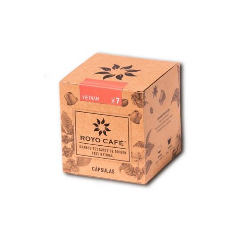 [ROYOC003] Royo Café: - Cafe en Cápsulas Vietnam (10 capsulas compatibles con Nesspreso)