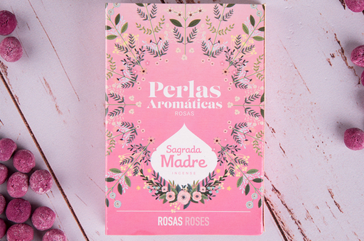 [SAGRA034] Sagrada Madre - Perlas aromaticas rosas