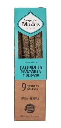 [SAGRA060] Sagrada Madre - Sahumerio Calendula manzanilla y olibano 